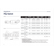 Flip swivel & hook